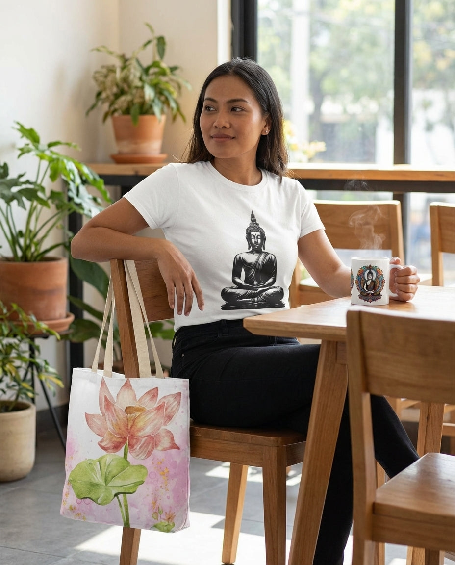 Lotusblume Tragetasche MFunke Shop